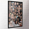 Framed Hip Hop Icons Collage maxi poster