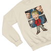 Black t-shirt with Home Alone Christmas Jumper & - Kevin McCallister Parody back view