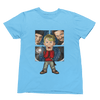 Beige t-shirt with Home Alone Christmas Jumper & - Kevin McCallister Parody wall display