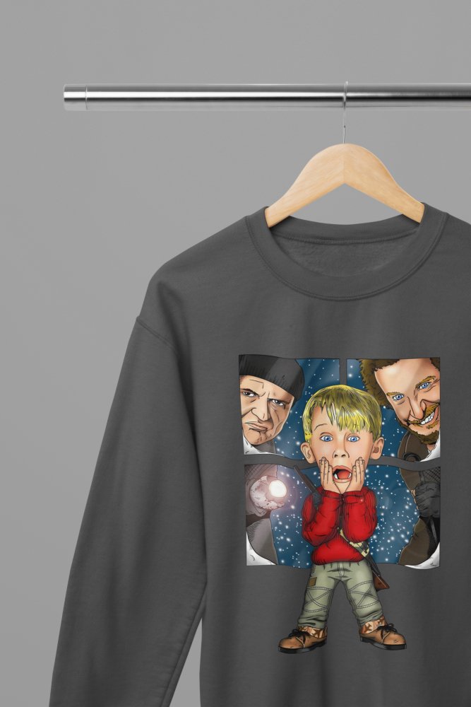 Home Alone Xmas Kevin, Wet Bandits T-Shirt/Sweatshirt - Poster Kingz