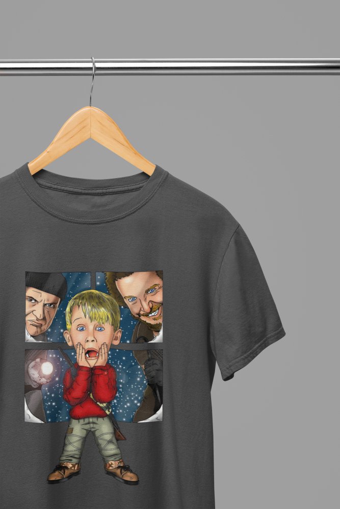 Home Alone Xmas Kevin, Wet Bandits T-Shirt/Sweatshirt - Poster Kingz