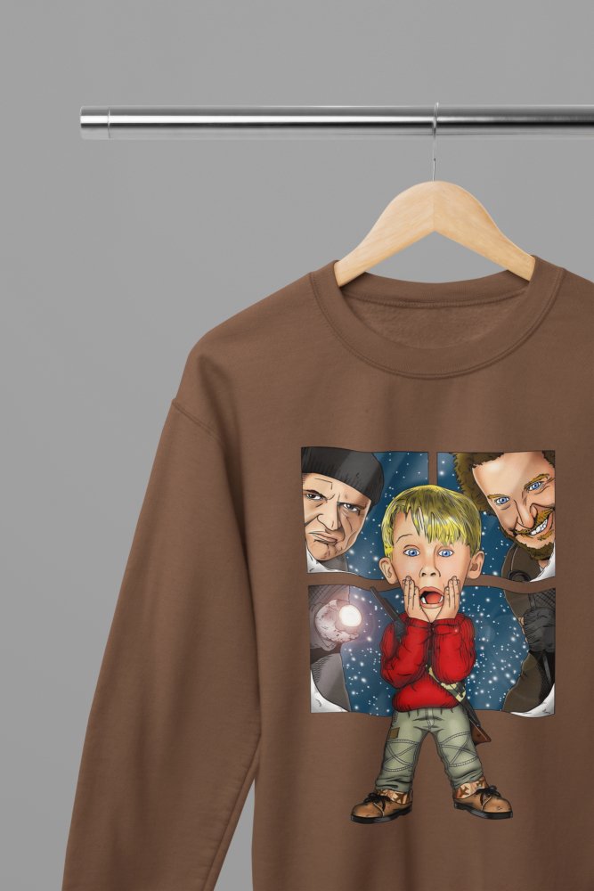 Home Alone Xmas Kevin, Wet Bandits T-Shirt/Sweatshirt - Poster Kingz