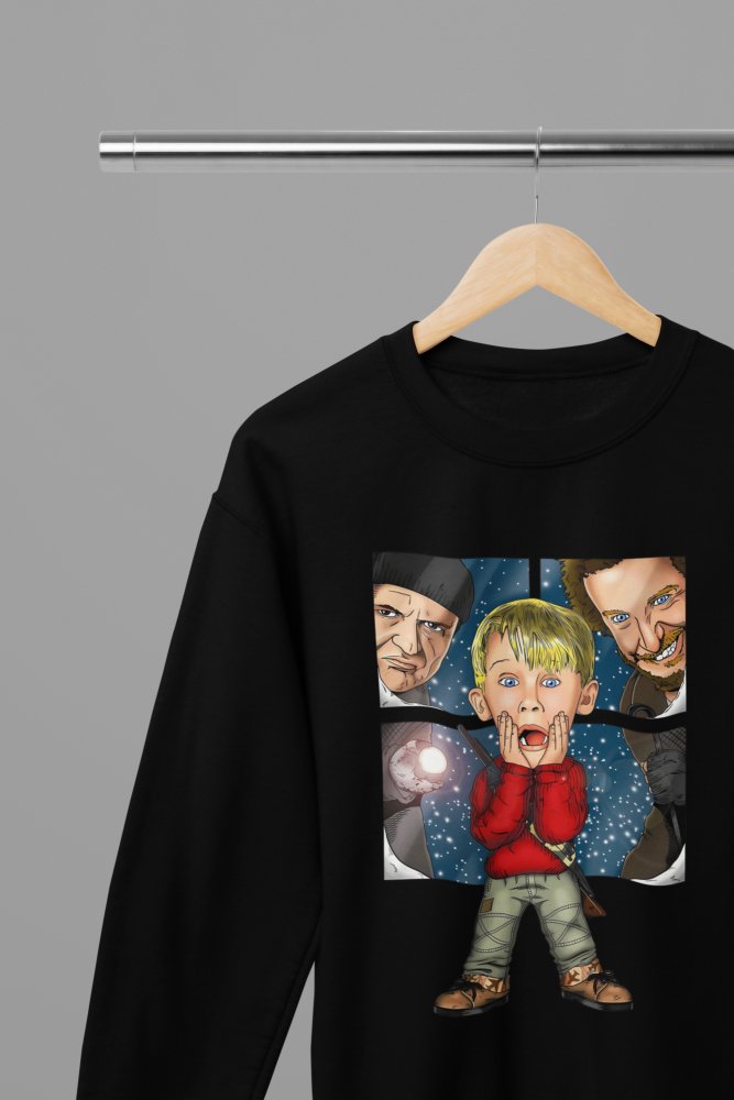 Home Alone Xmas Kevin, Wet Bandits T-Shirt/Sweatshirt - Poster Kingz