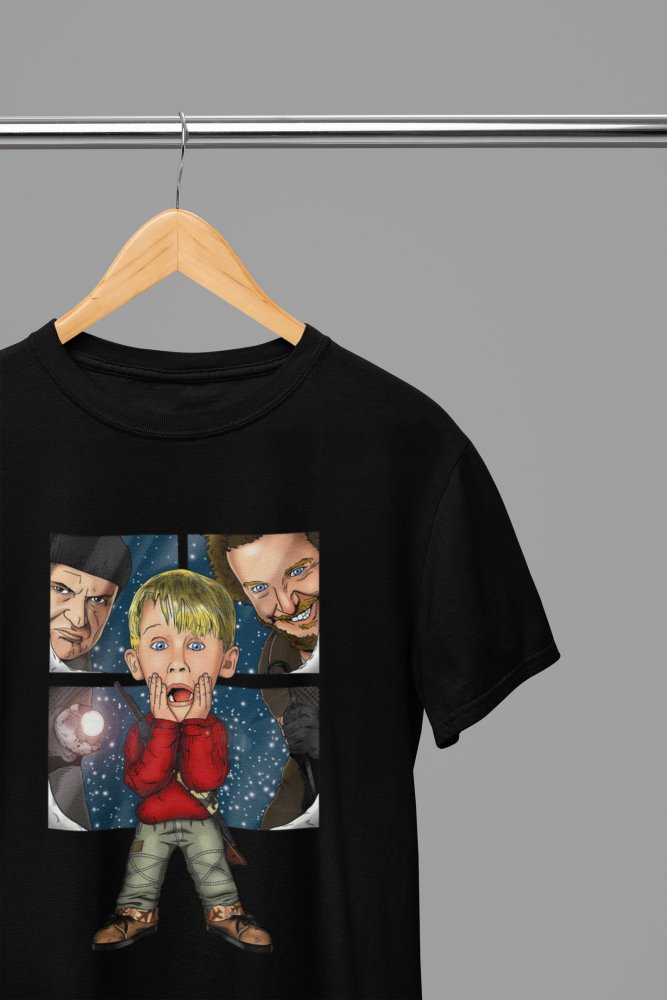 Home Alone Xmas Kevin, Wet Bandits T-Shirt/Sweatshirt - Poster Kingz