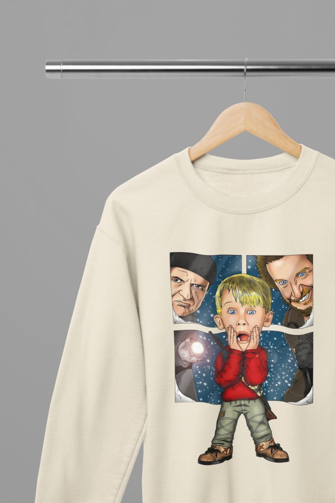 Home Alone Xmas Kevin, Wet Bandits T-Shirt/Sweatshirt - Poster Kingz