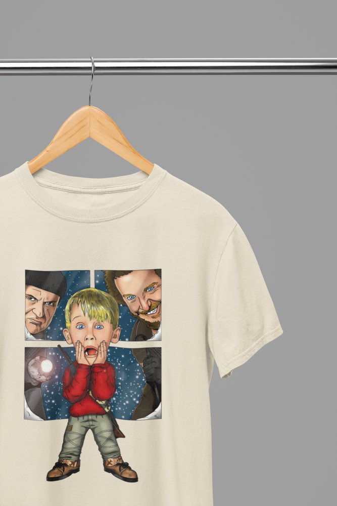 Home Alone Xmas Kevin, Wet Bandits T-Shirt/Sweatshirt - Poster Kingz