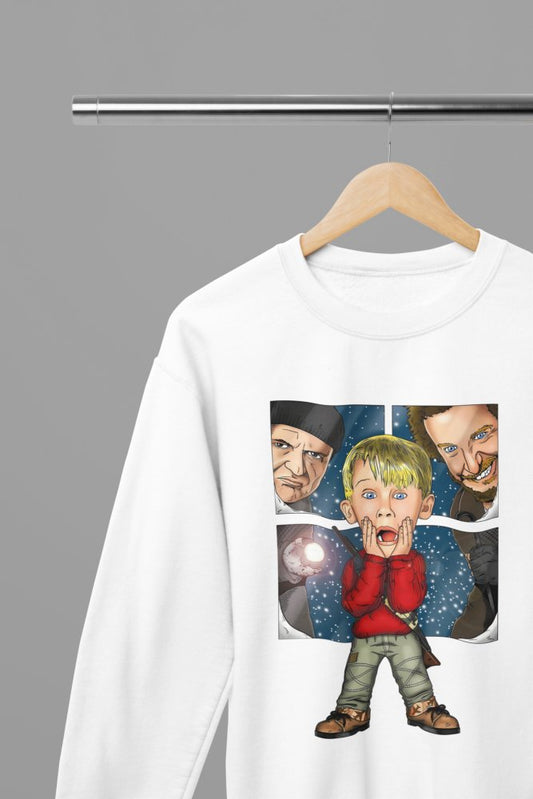 Home Alone Xmas Kevin, Wet Bandits T-Shirt/Sweatshirt - Poster Kingz