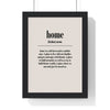 Framed Home Definition poster