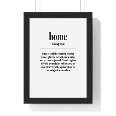 Framed Home Definition poster