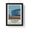 Framed Huddersfield Giants Accu Stadium poster