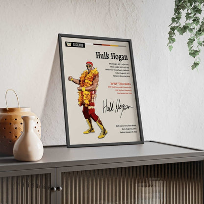 Hulk Hogan Wrestling Poster - Poster Kingz