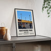 Hull City Boothferry Park Stadium Print framed and leaning on a sideboard
