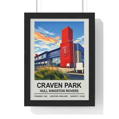 Hull Kingston Rovers Craven Park Stadium Print