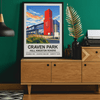 Framed Hull Kingston Rovers Craven Park Stadium poster wall display