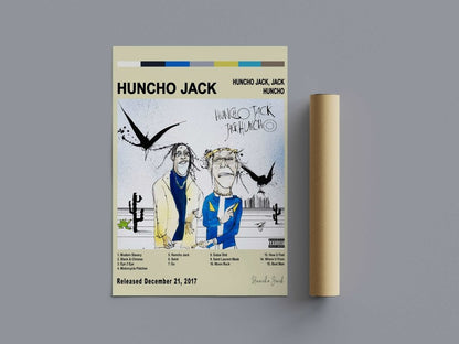 HUNCHO JACK Album Cover Wall Poster - Poster Kingz