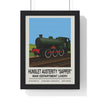Framed Hunslet Austerity Sapper poster
