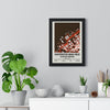 Framed Huntington Bank Field - Cleveland Browns map print