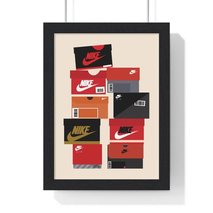 Hypebeast Poster Set of 4, Sneakerhead Retro Sneaker Prints - Poster Kingz