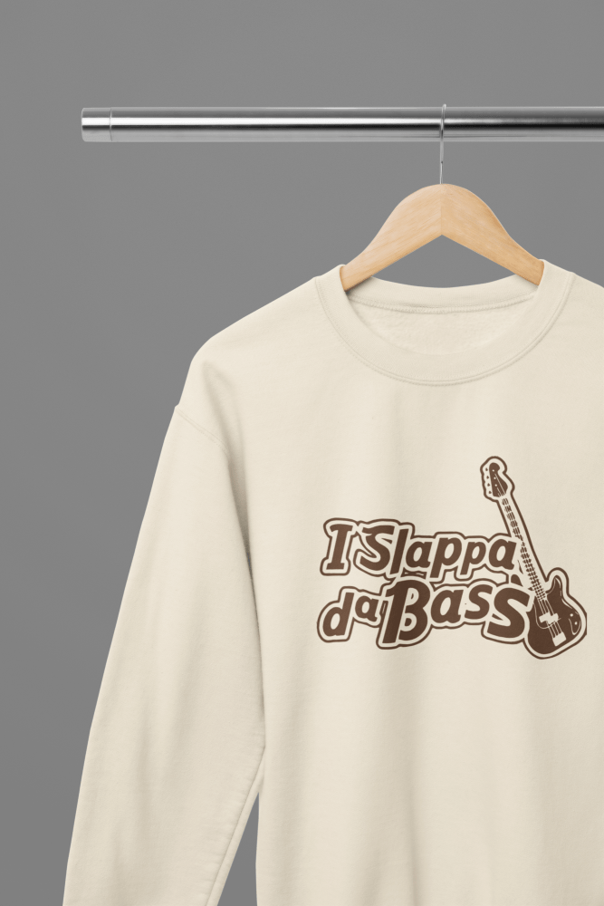 I Love You Man - I Slappa da Bass Movie T-Shirt/Sweatshirt - Poster Kingz - S - Sand - Sweatshirt