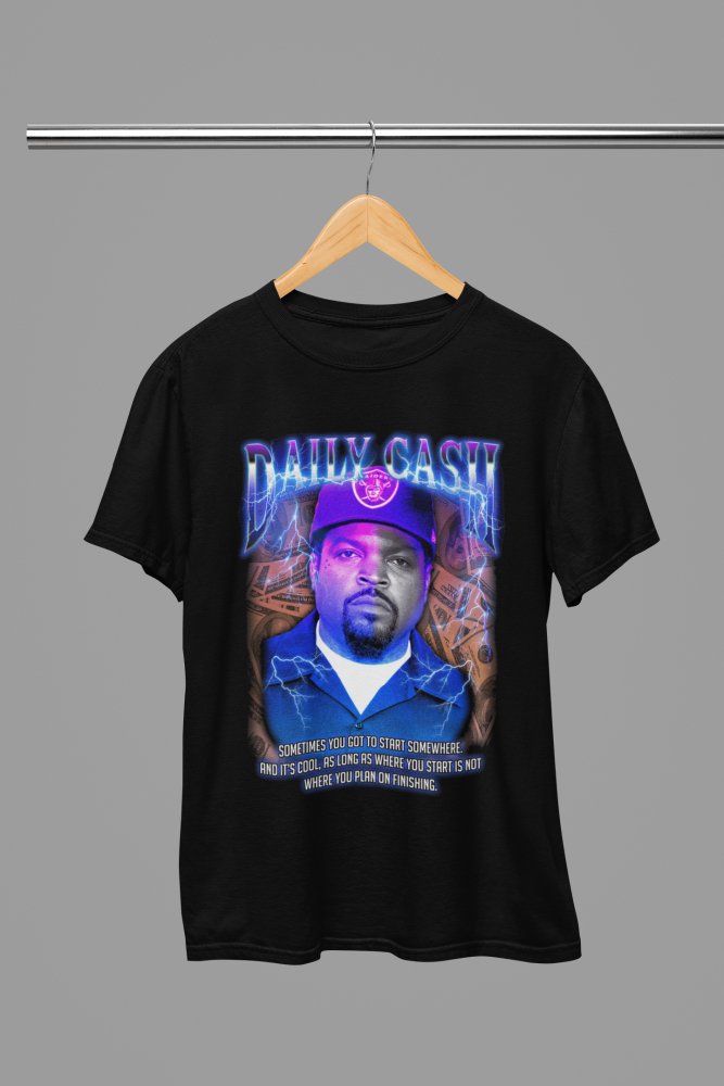 Ice Cube (Daily Cash) T-Shirt - Poster Kingz