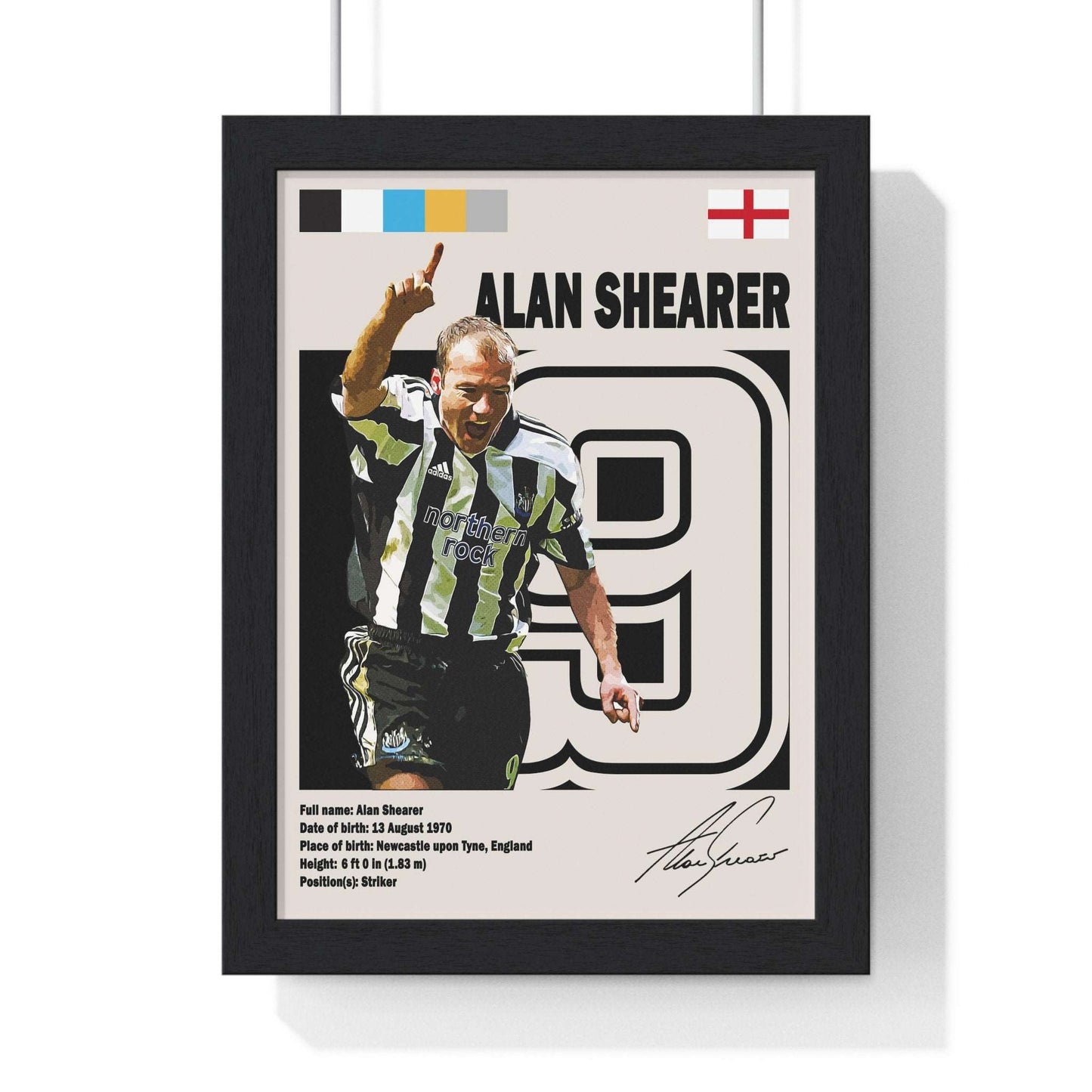 Alan Shearer Poster