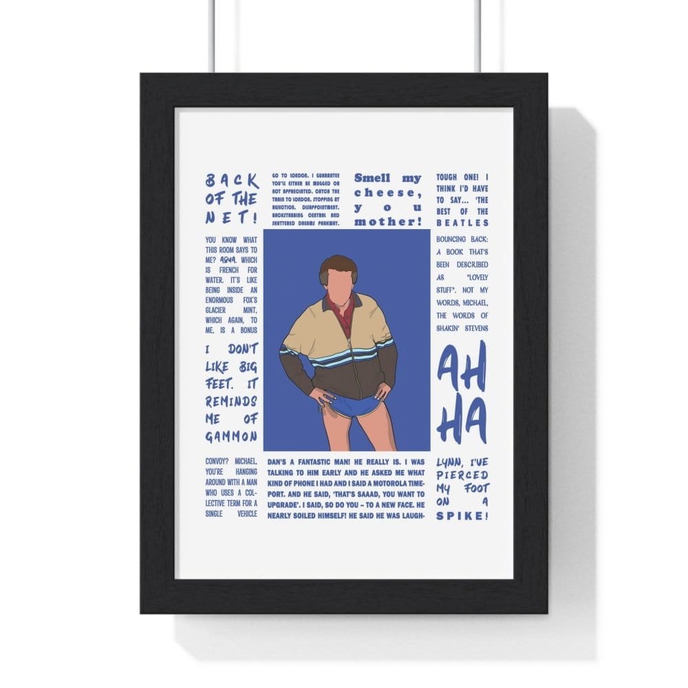 Framed I'm Alan Partridge Poster poster close-up
