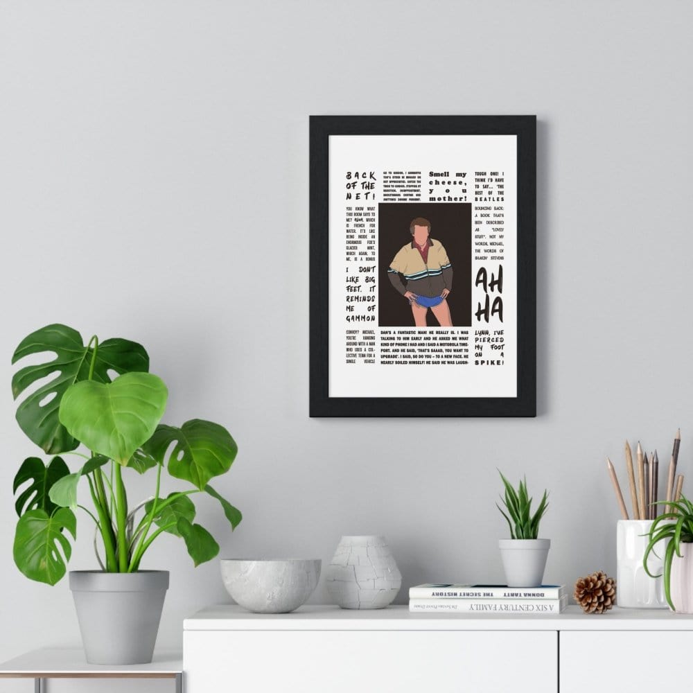 Framed I'm Alan Partridge Poster poster wall display