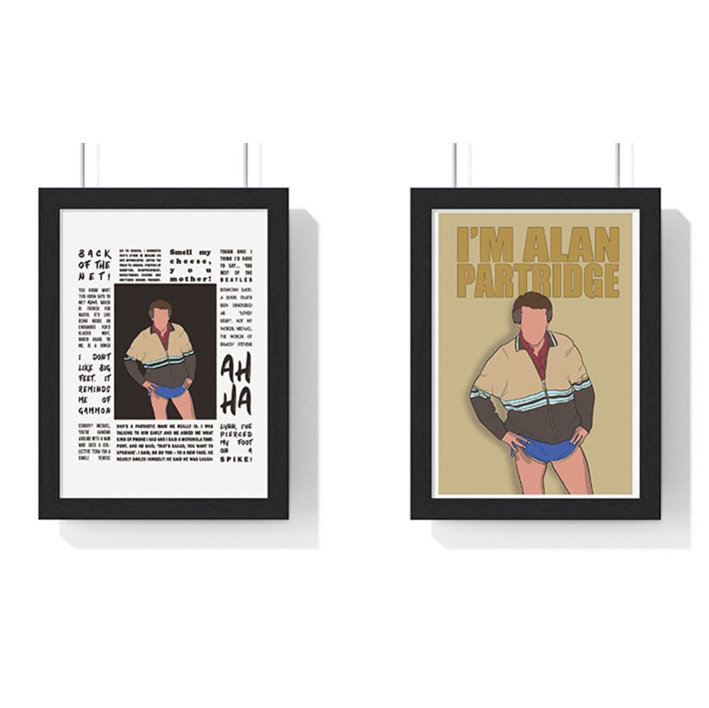 Framed I'm Alan Partridge poster