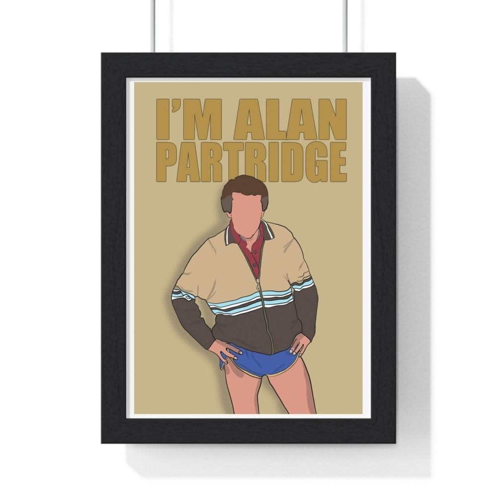 Framed I'm Alan Partridge Poster poster