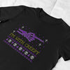 Black t-shirt with Im With Creepy back view
