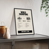 India T20 World Cup 2024 Winners print framed and leaning on a sideboard