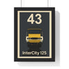 Framed InterCity 125 HST poster