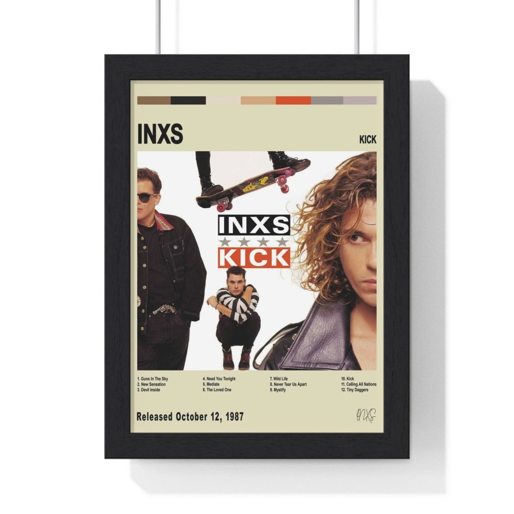 INXS - Kick Album Cover Poster - Poster Kingz