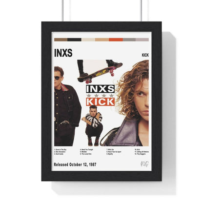 INXS - Kick Album Cover Poster - Poster Kingz