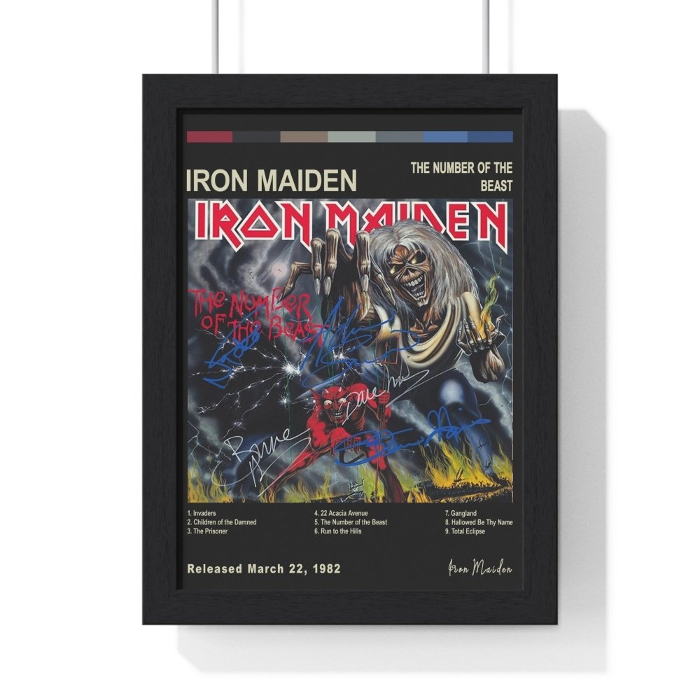 Iron Maiden Album Cover Poster - Poster Kingz