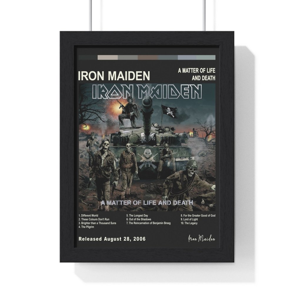 Iron Maiden Album Cover Poster - Poster Kingz