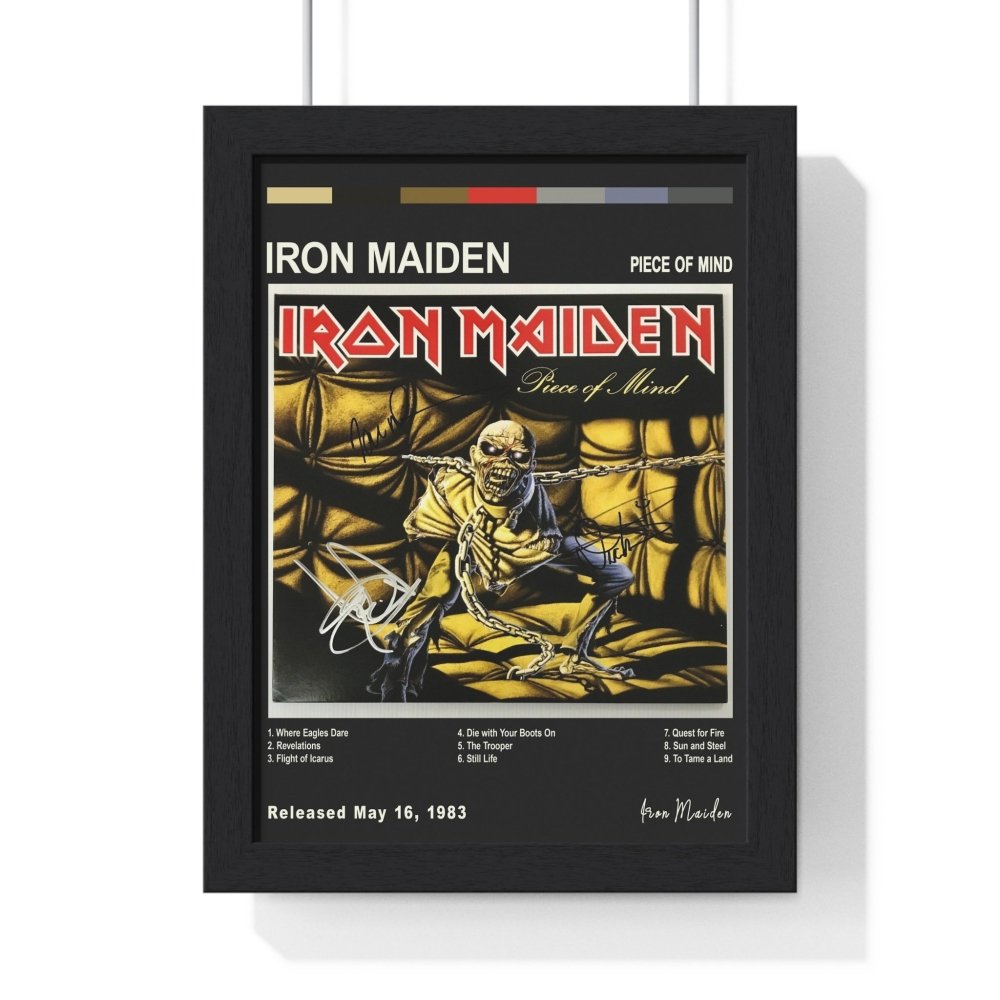 Iron Maiden Album Cover Poster - Poster Kingz