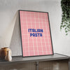 Framed Italian Pasta Kitchen Print - Food print