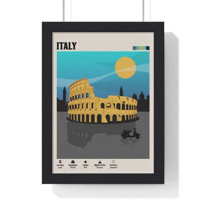 Italy Colosseum Travel Poster - Poster Kingz