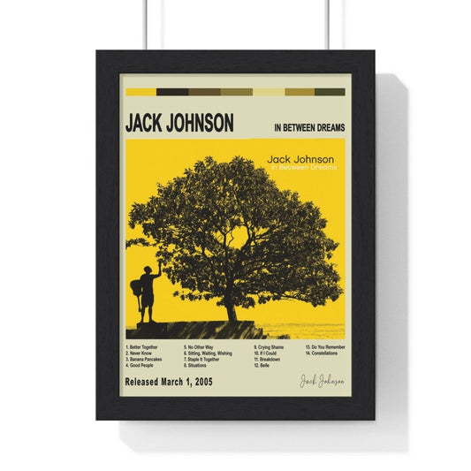 Jack Johnson - In Between Dreams Album Poster - Poster Kingz