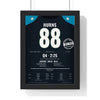 Jacksonville Jaguars London 2015 Poster - Allen Hurns 88 Wembley v Bills Jersey Print with the I WAS THERE stamp