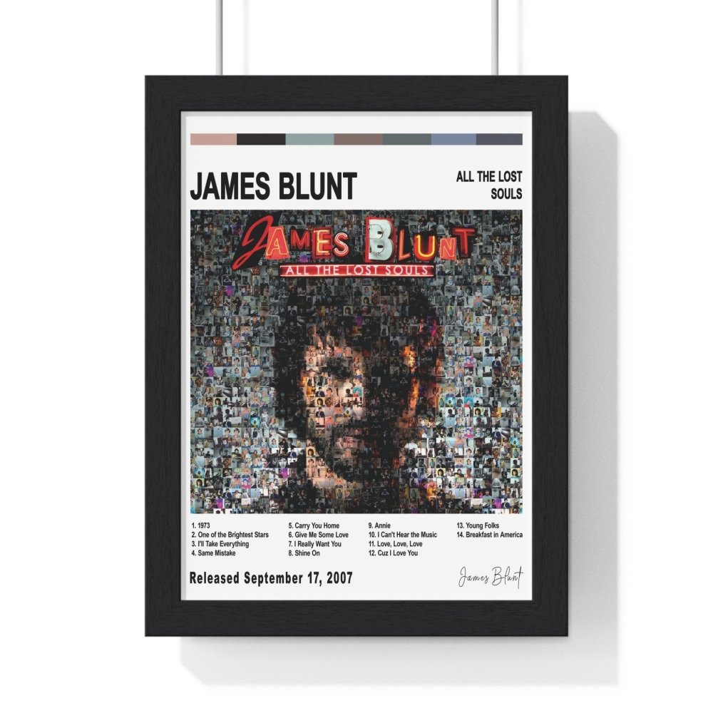 James Blunt - All the Lost Souls Album Poster - Poster Kingz