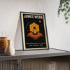 Framed James Webb Telescope poster