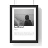 Personalised Best Friend Definition Print | Custom Photo Definition Wall Art | Photo Gift