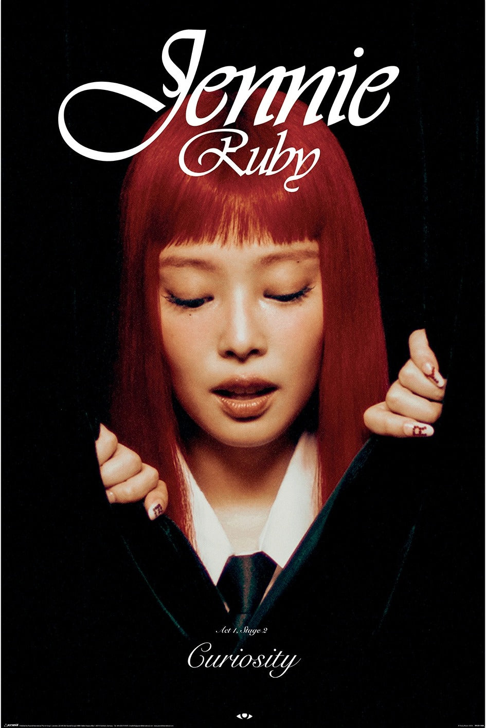 Jennie Ruby Maxi Poster official Pyramid artwork