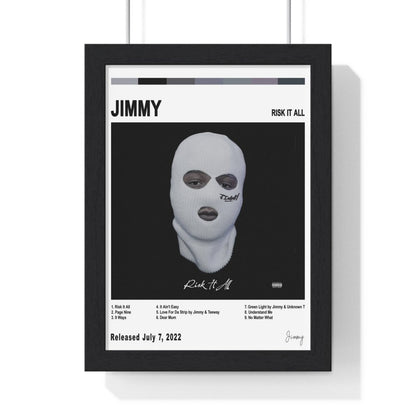 Jimmy - Risk It All Album Poster - Poster Kingz