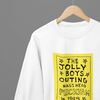 White t-shirt with Jolly Boys Outing or Sweatshirt - Peckham 1989 Nags Head Tribute