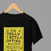 Black t-shirt with Jolly Boys Outing or Sweatshirt - Peckham 1989 Nags Head Tribute