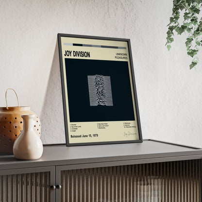 Joy Division - Unknown Pleasures Album Cover Poster - Poster Kingz