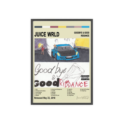 Juice WRLD - Goodbye & Good Riddance Album Cover Poster - Poster Kingz